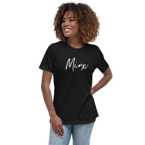 Minx - black t-shirt - kinky/bdsm t-shirts for women